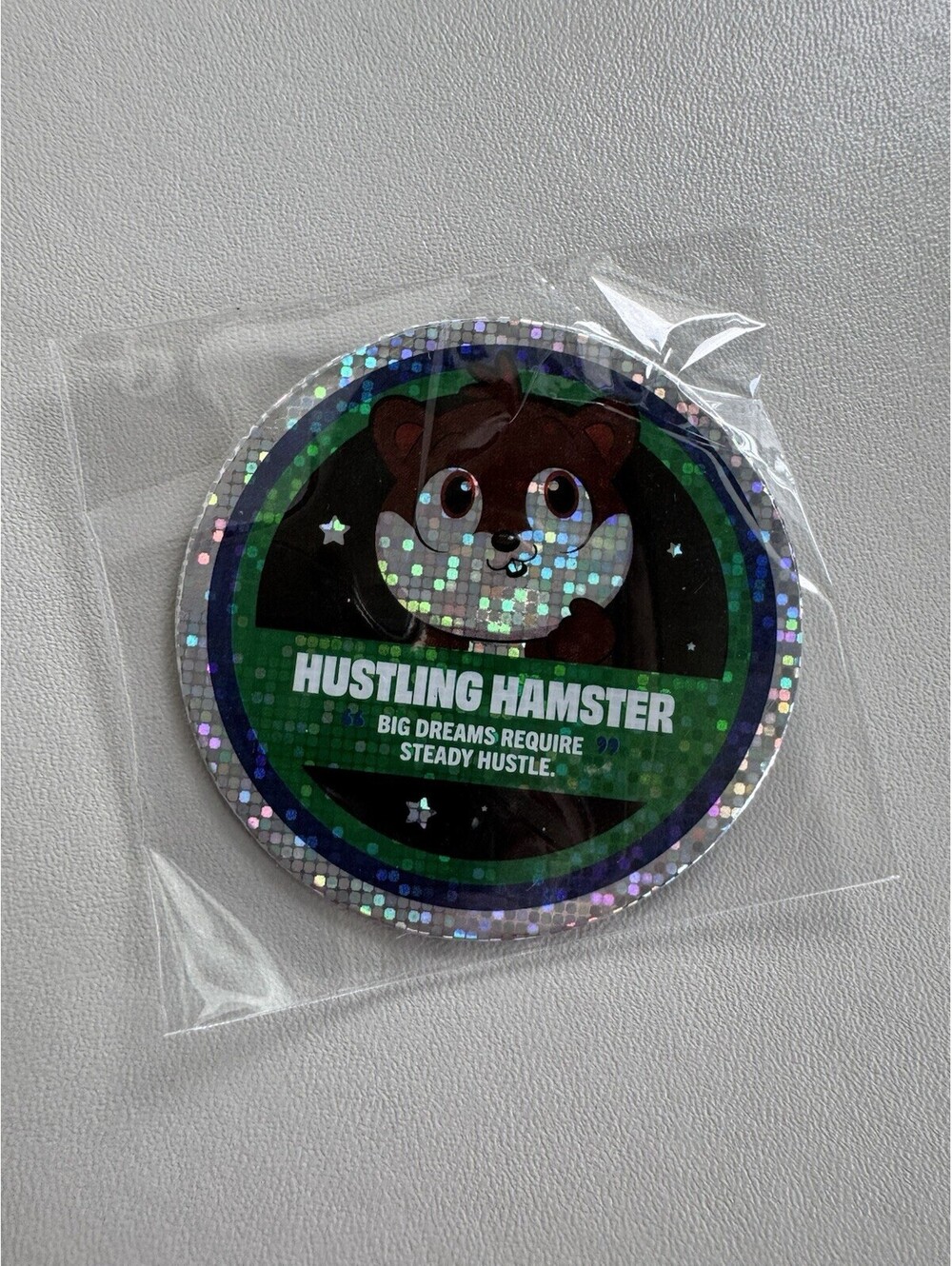 VeeFriends New Year New You Hustling Hamster Challenge Disc Coin POG One of 499